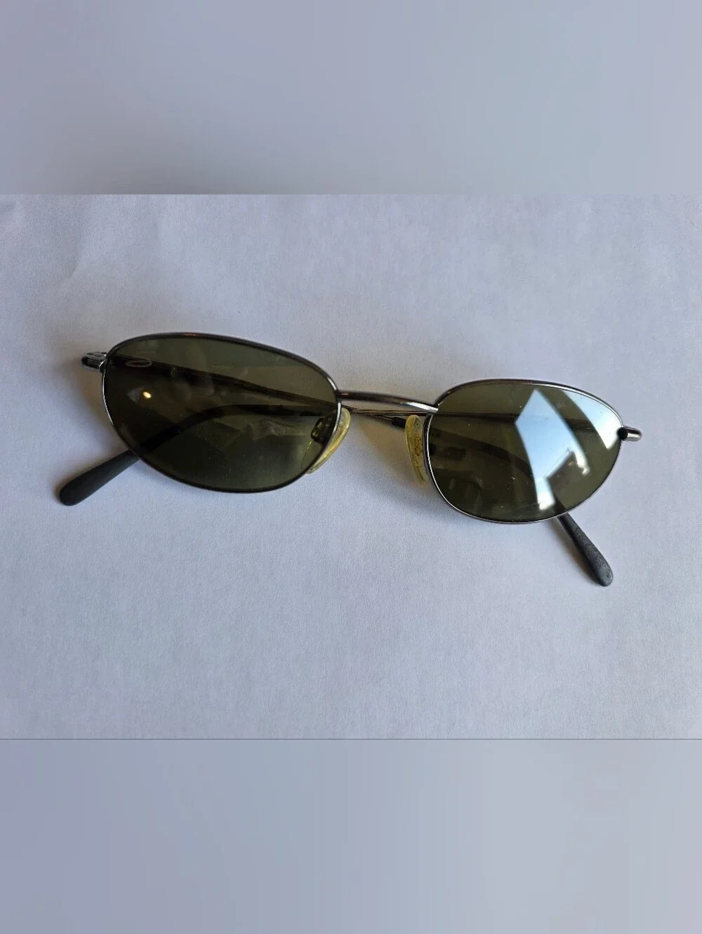 Vintage Serengeti Colored Lense Oval 90s Sunglasses